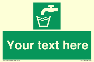 Custom Safe condition: Drinking water